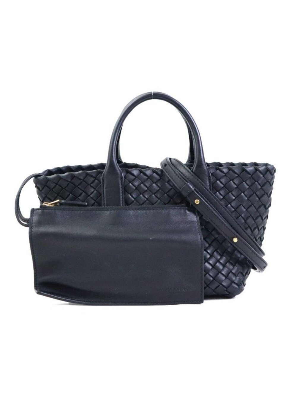 Bottega Veneta Shoulder Bag Intrecciato Mini Cabas